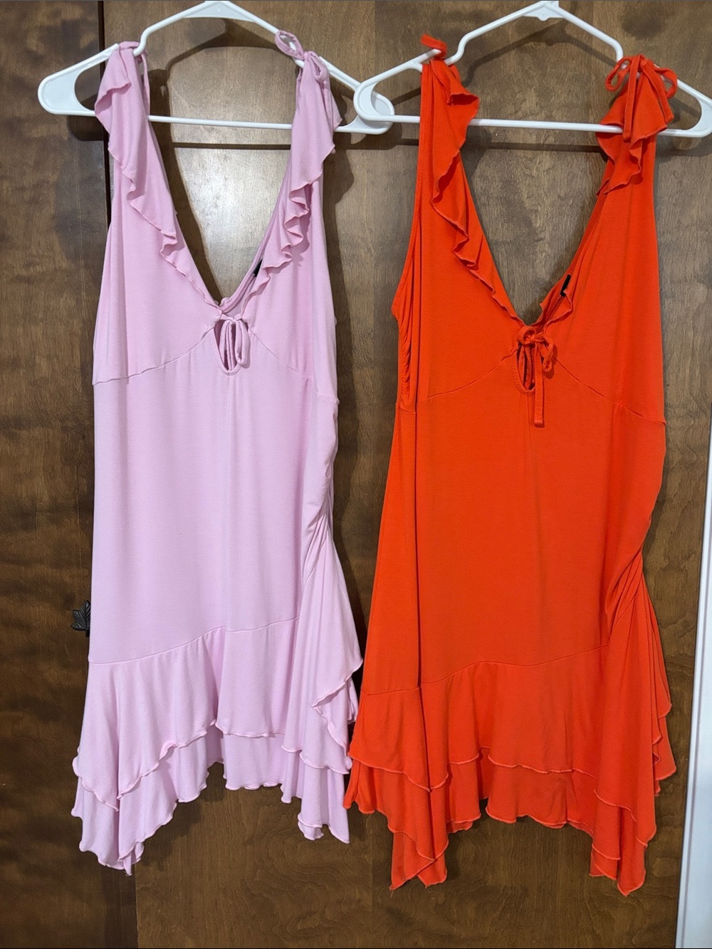 2 for $25 Wild Fable Sleeveless Handkerchief Hem Fit and Flare